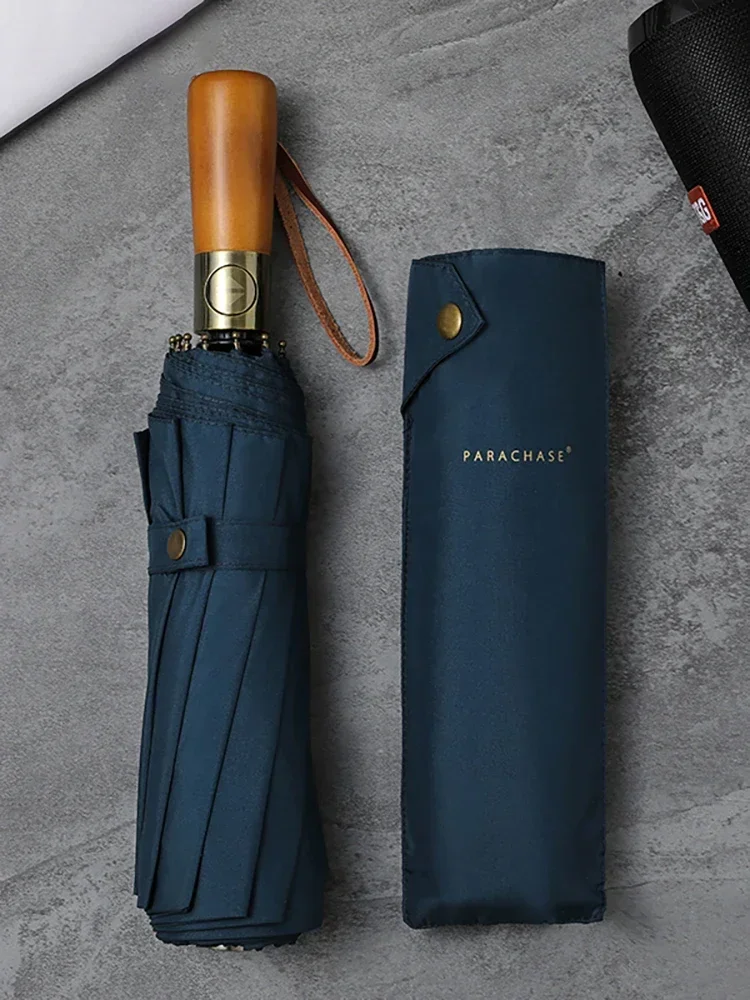 Golf Umbrella Large - BB-Paraplu Waterdicht Dubbellaags Winddicht 10 Spaken