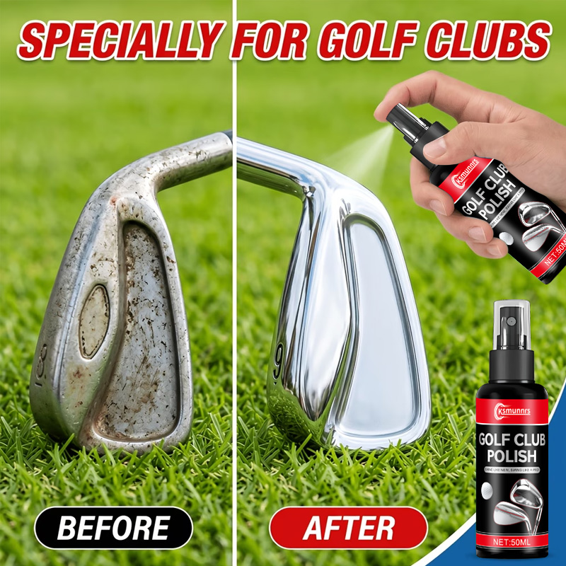 Golf Equipment Manager - Professionele golfclub polijstspray, metaalglansversterker voor het