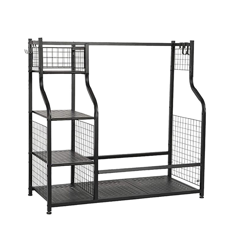Golf Equipment Organizer For Garage - Golfbagage-opbergrek, clubgarage-opbergrek, organizer, hoogteverstelbaar, golfaccessoires-displayrek