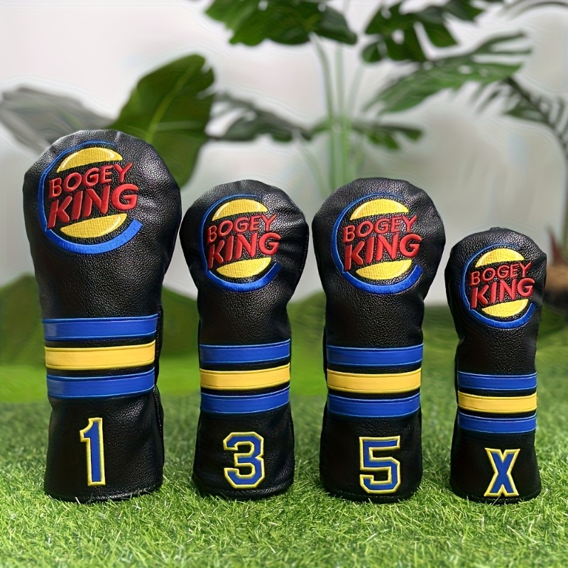 Golf Equipment Organizer - Modieuze golfclubhoofdbeschermers; golfaccessoires, gemaakt van stofdicht