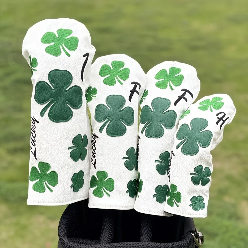 Golf Equipment Organizer - Stijlvolle Clover Golf Club Head Covers