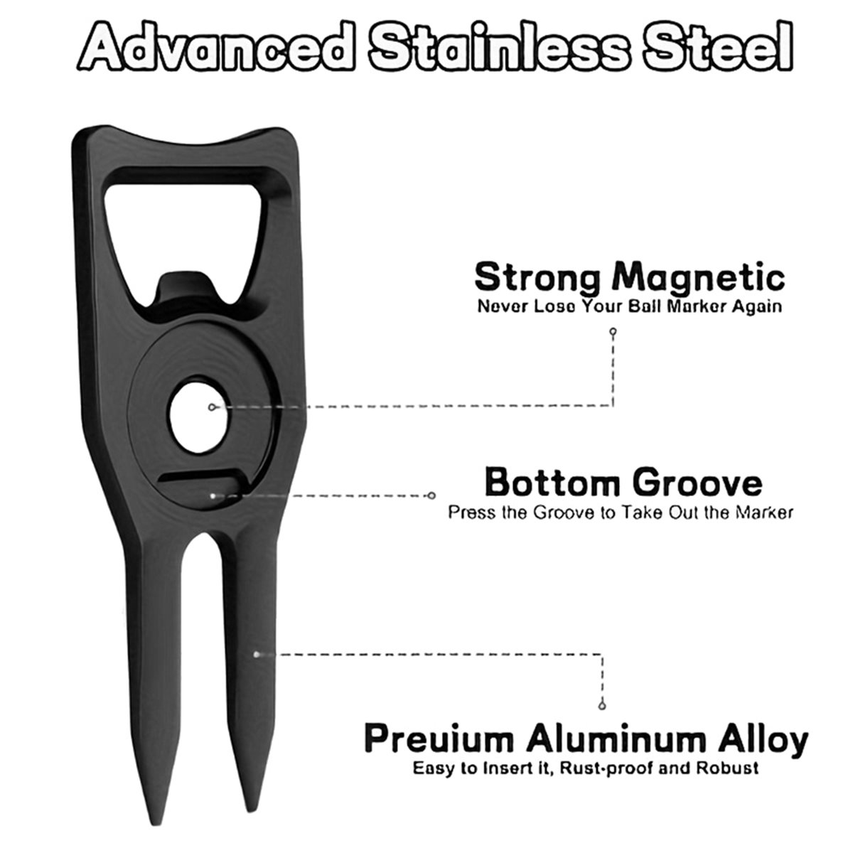 Divot Repair Tool - Nieuwe aanwinst: Golf Divot Repair Tool,