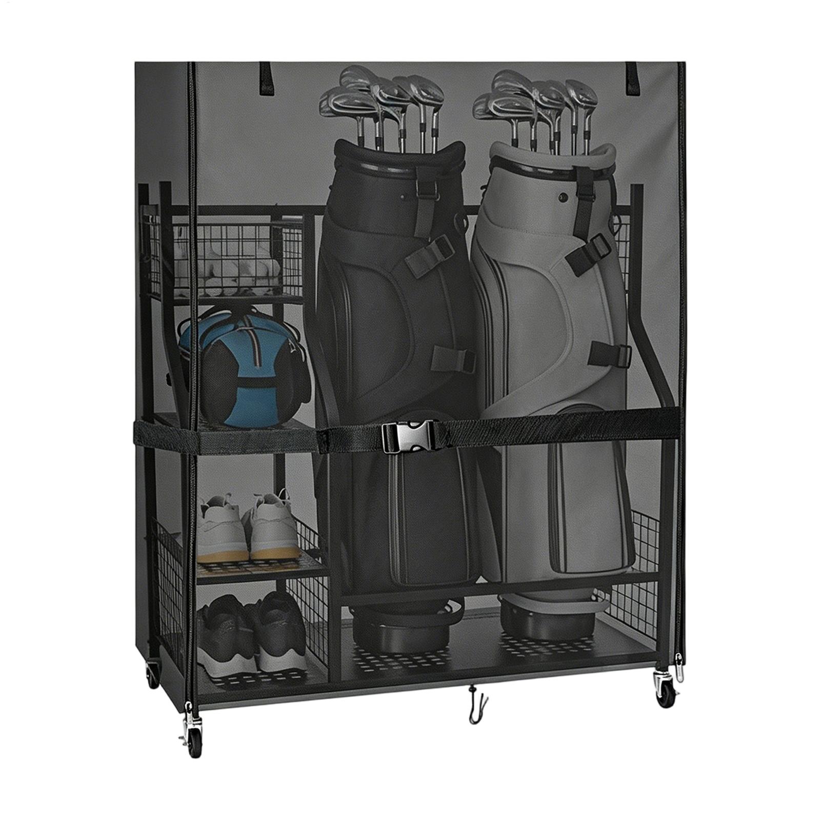 Golf Equipment Organizer For Garage - Stofkap voor golfopbergrek Oxford Garage Organizer