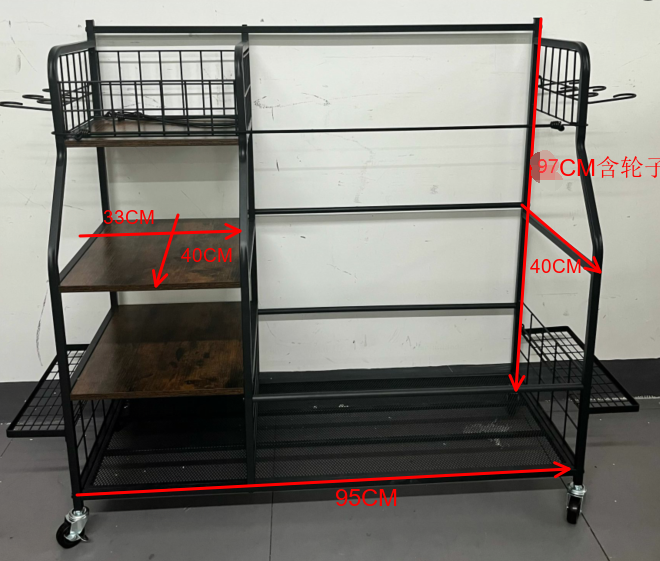 Rolbare golfopbergrek garage o - Golf Equipment Organizer For Garage recensie en prijs