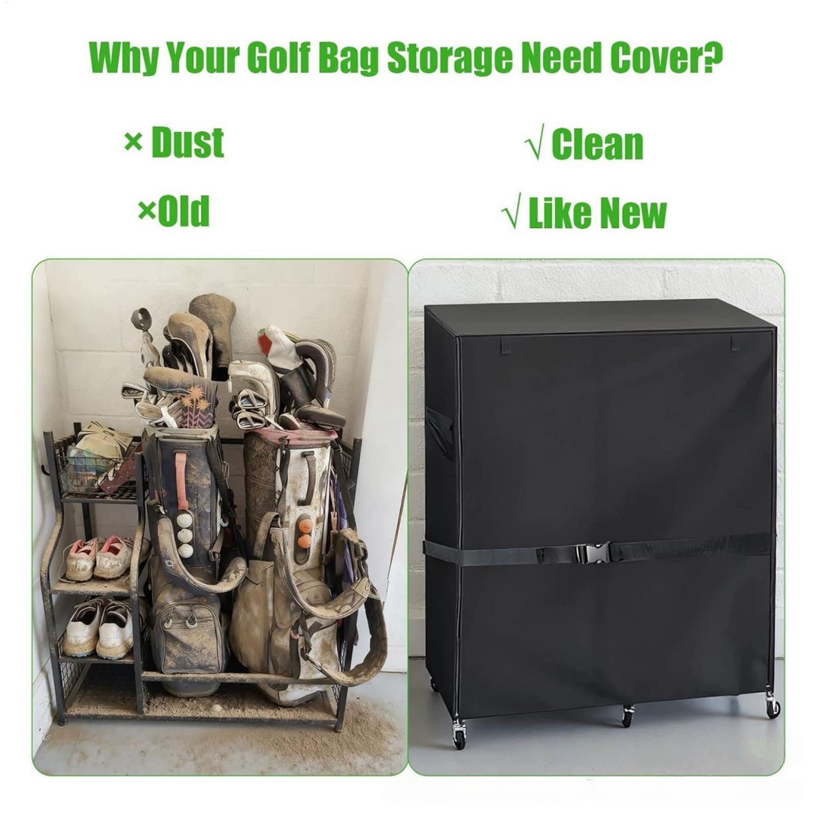 Stofkap voor golfopbergrek Oxf - Golf Equipment Organizer For Garage recensie en prijs