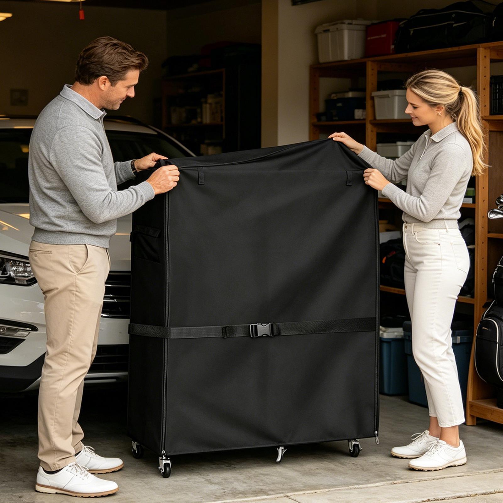 Stofkap voor golfopbergrek Oxf - Golf Equipment Organizer For Garage recensie en prijs