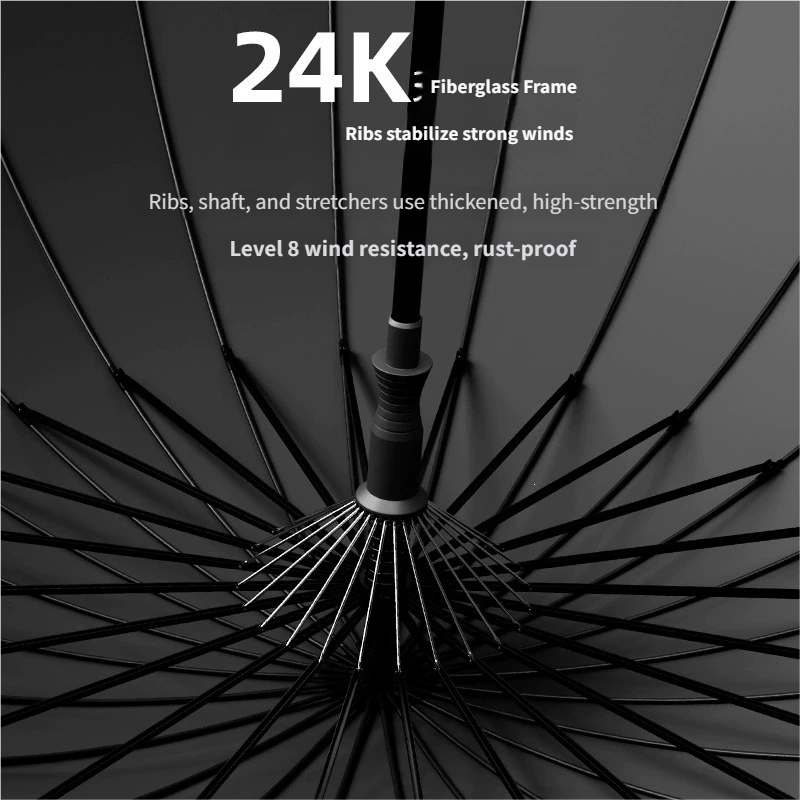 Extra grote paraplu met 24 rib - Golf Umbrella Large recensie en prijs