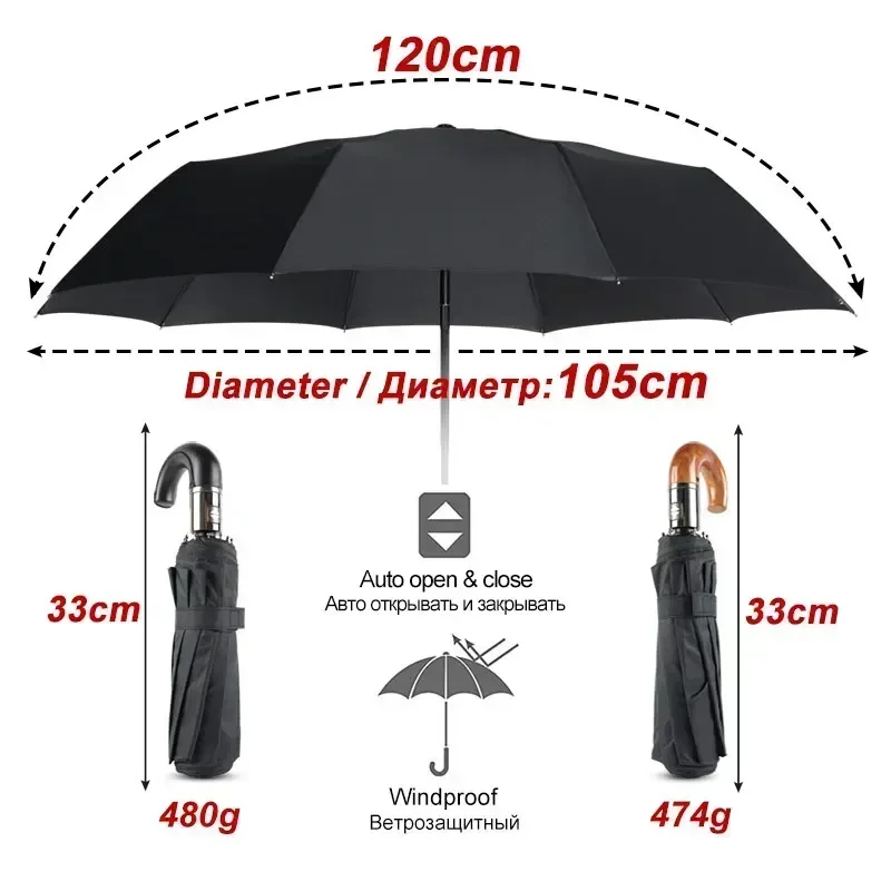 Luxe Omgekeerde Paraplu Mannen - Golf Umbrella Large recensie en prijs