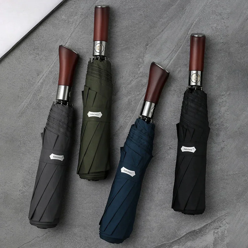 Automatische paraplu met houte - Golf Umbrella Large recensie en prijs