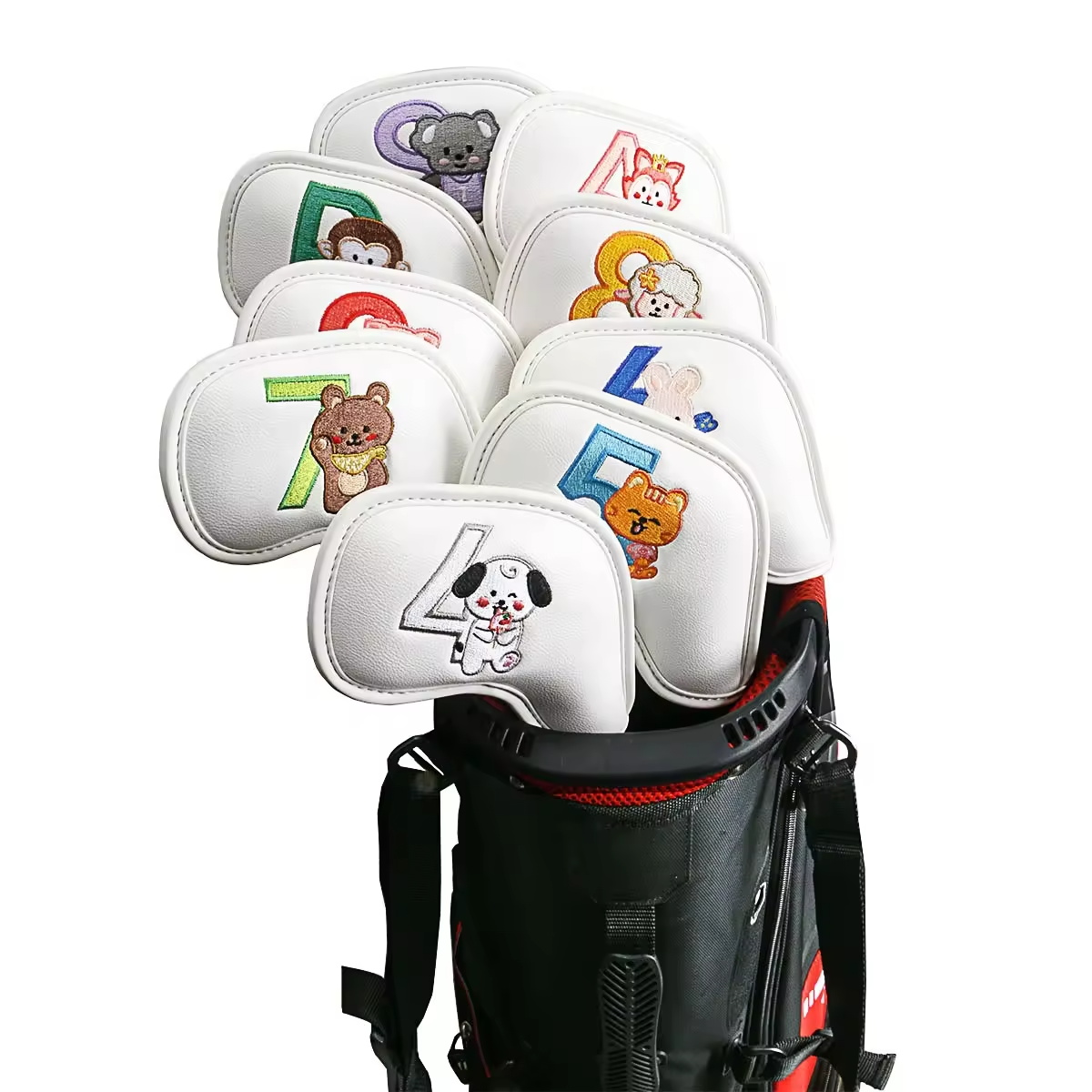9 stuks schattige cartoon dier - Golf Equipment Organizer recensie en prijs