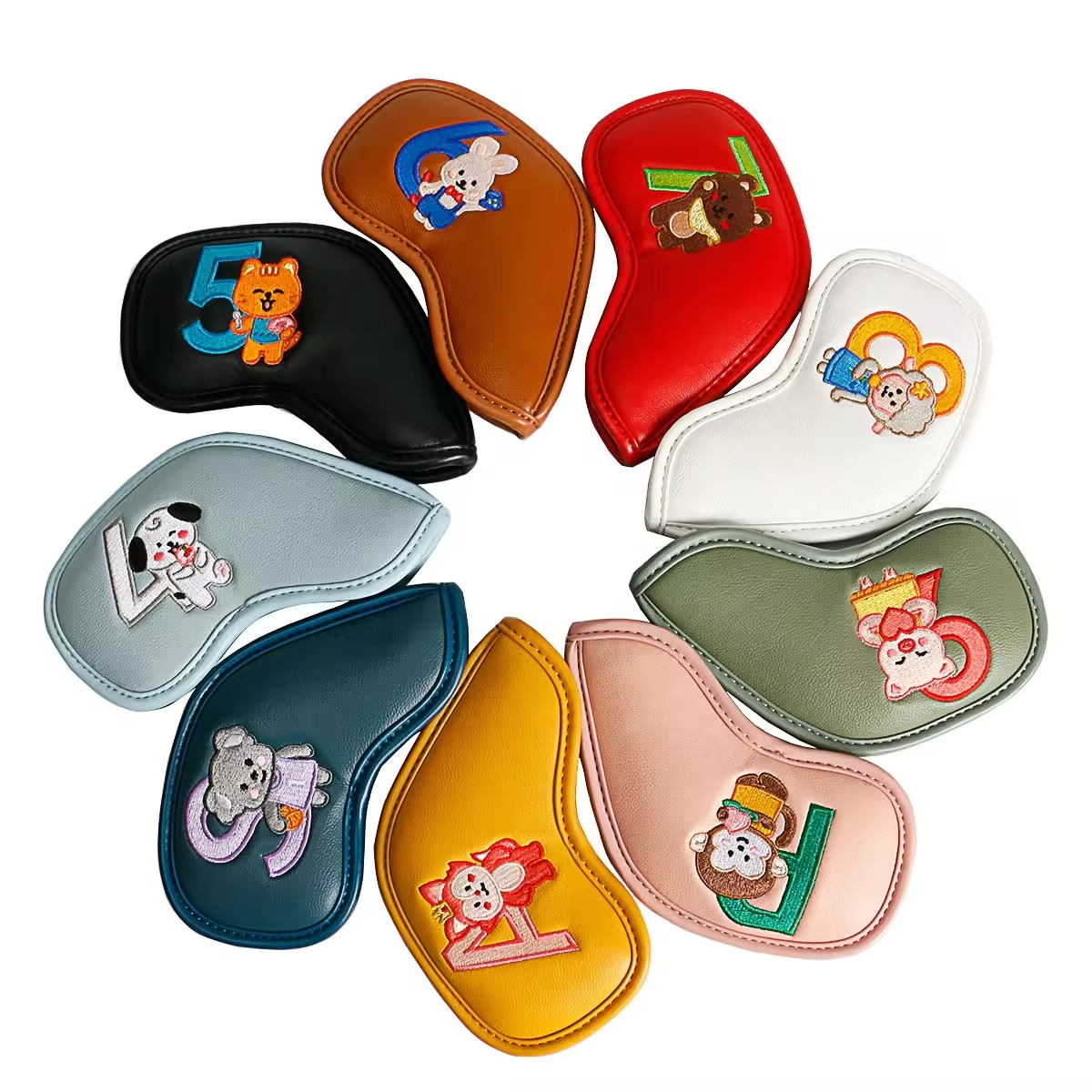 9 stuks schattige cartoon dier - Golf Equipment Organizer recensie en prijs