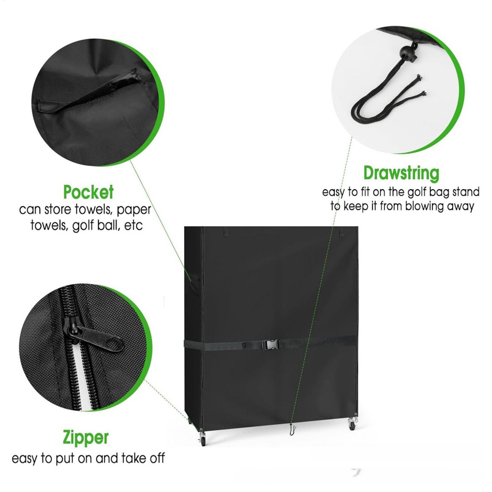 Golfbag Stand Covers Oxford Wa - Golf Equipment Organizer For Garage recensie en prijs