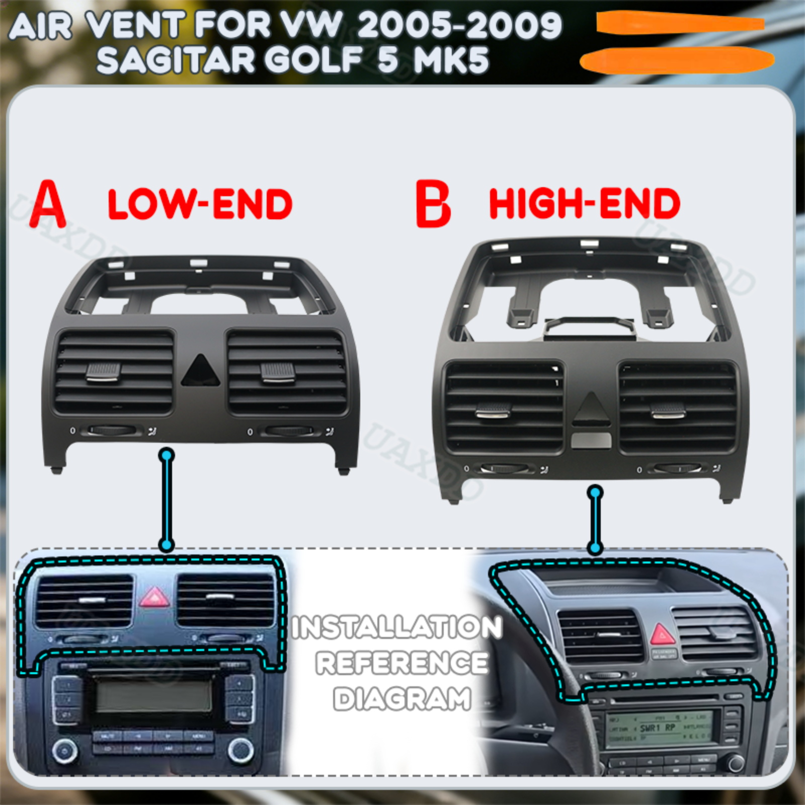 Voor VW 2005-2009 Sagitar Nozz - Golf Equipment Outlet recensie en prijs