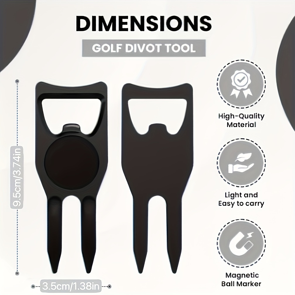 Golf graszodenreparatietool, o - Divot Repair Tool recensie en prijs