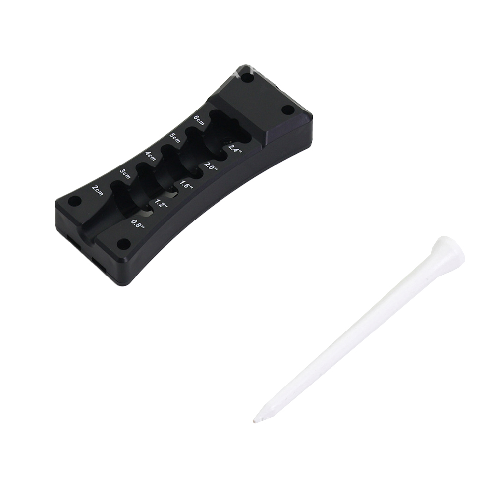 Zwarte 3-in-1 golftool met ver - Divot Repair Tool recensie en prijs