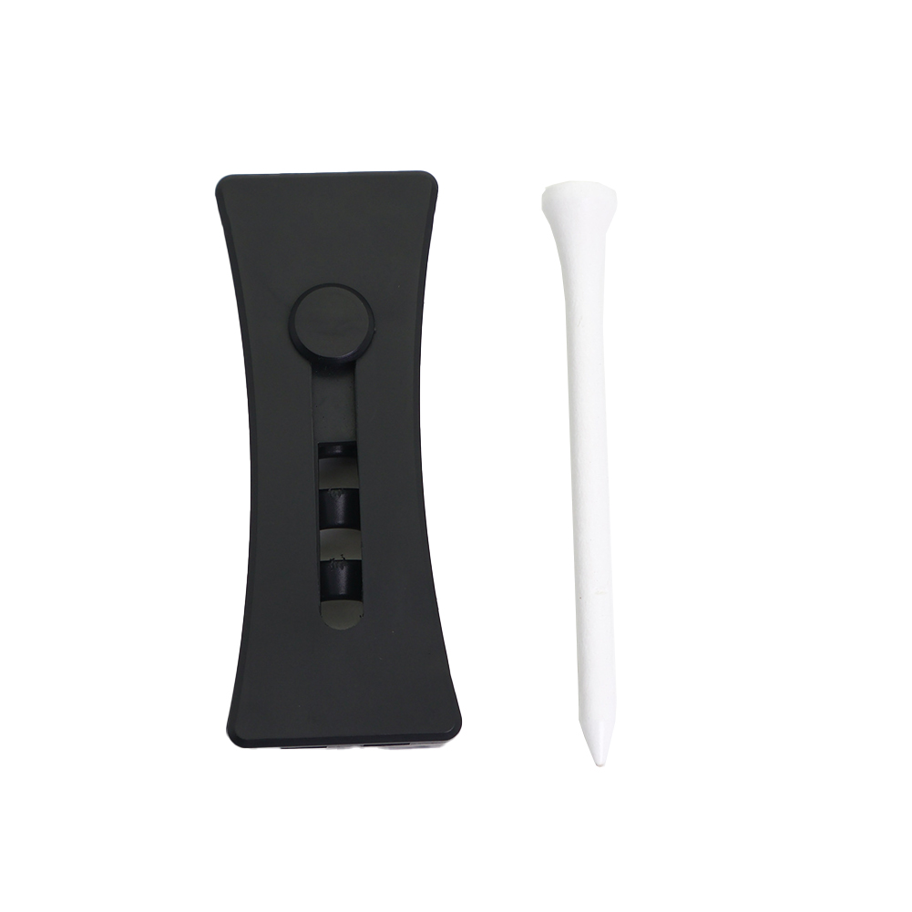 Zwarte 3-in-1 golftool met ver - Divot Repair Tool recensie en prijs