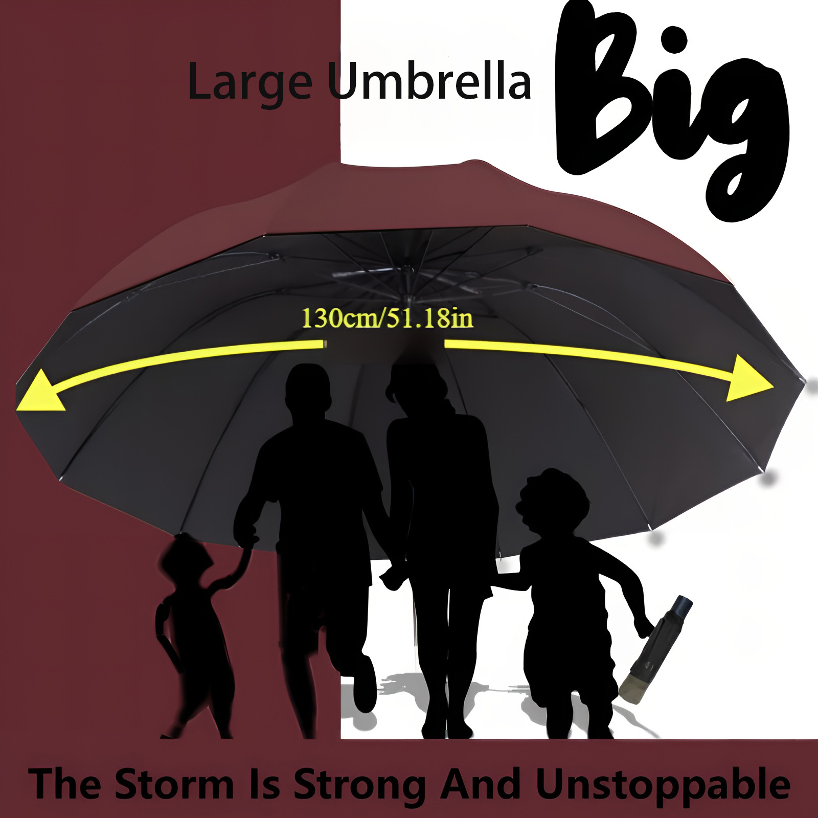 Grote windbestendige UV-besten - Golf Umbrella Large recensie en prijs